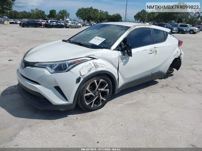 2019 Toyota C-Hr Xle VIN: NMTKHMBX7KR099823 Lot: 42716276