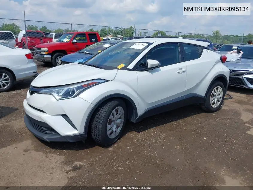 2019 Toyota C-Hr Le VIN: NMTKHMBX8KR095134 Lot: 42724286