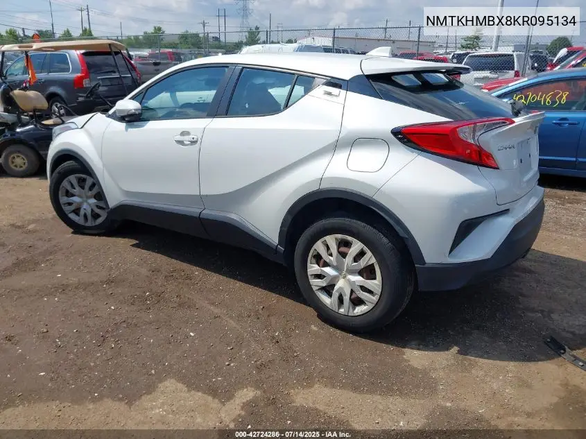 2019 Toyota C-Hr Le VIN: NMTKHMBX8KR095134 Lot: 42724286