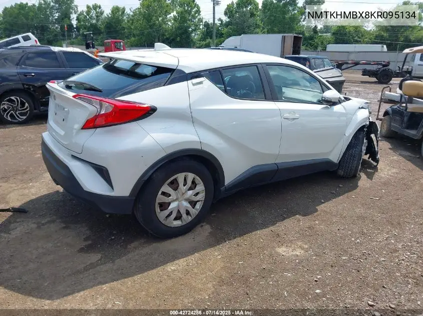 2019 Toyota C-Hr Le VIN: NMTKHMBX8KR095134 Lot: 42724286