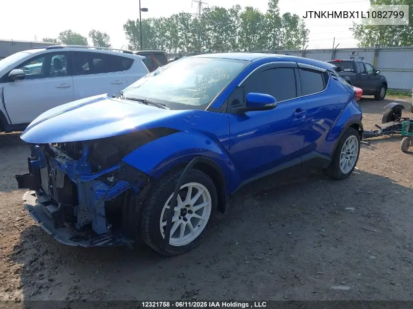 2020 Toyota C-Hr Xle/Le/Limited VIN: JTNKHMBX1L1082799 Lot: 12321758