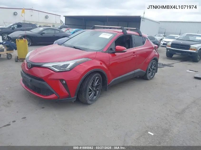 2020 Toyota C-Hr Limited VIN: JTNKHMBX4L1071974 Lot: 41885562