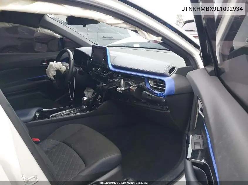 2020 Toyota C-Hr Xle VIN: JTNKHMBX9L1092934 Lot: 42021972