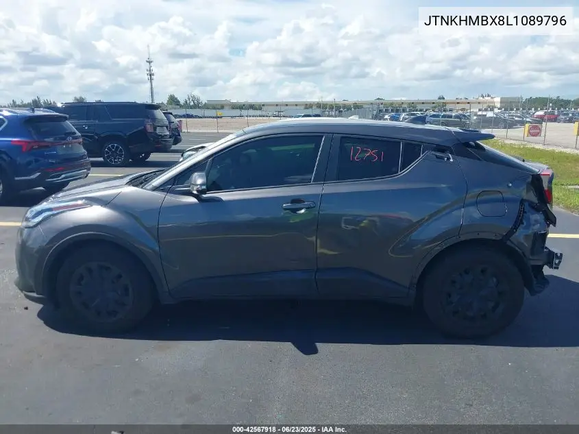 2020 Toyota C-Hr Le VIN: JTNKHMBX8L1089796 Lot: 42567918