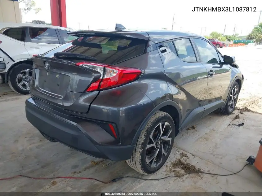 2020 Toyota C-Hr Xle VIN: JTNKHMBX3L1087812 Lot: 42609083