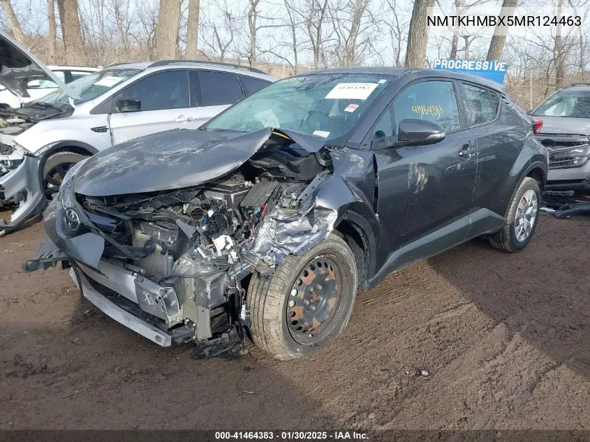 2021 Toyota C-Hr Le VIN: NMTKHMBX5MR124463 Lot: 41464383