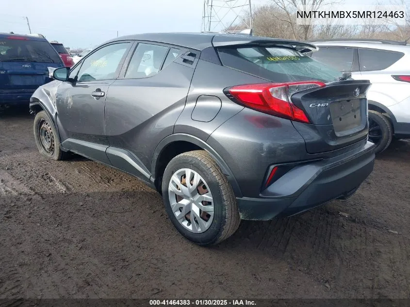 2021 Toyota C-Hr Le VIN: NMTKHMBX5MR124463 Lot: 41464383