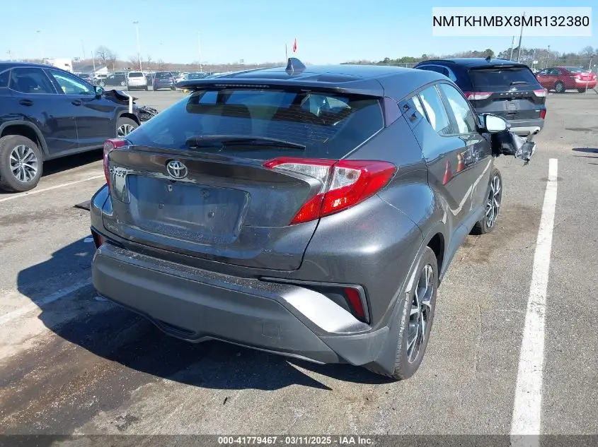 2021 Toyota C-Hr Xle VIN: NMTKHMBX8MR132380 Lot: 41779467
