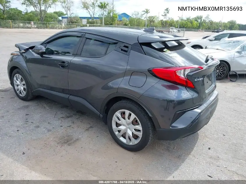 2021 Toyota C-Hr Le VIN: NMTKHMBX0MR135693 Lot: 42071766