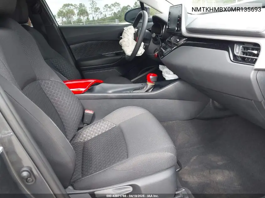 2021 Toyota C-Hr Le VIN: NMTKHMBX0MR135693 Lot: 42071766