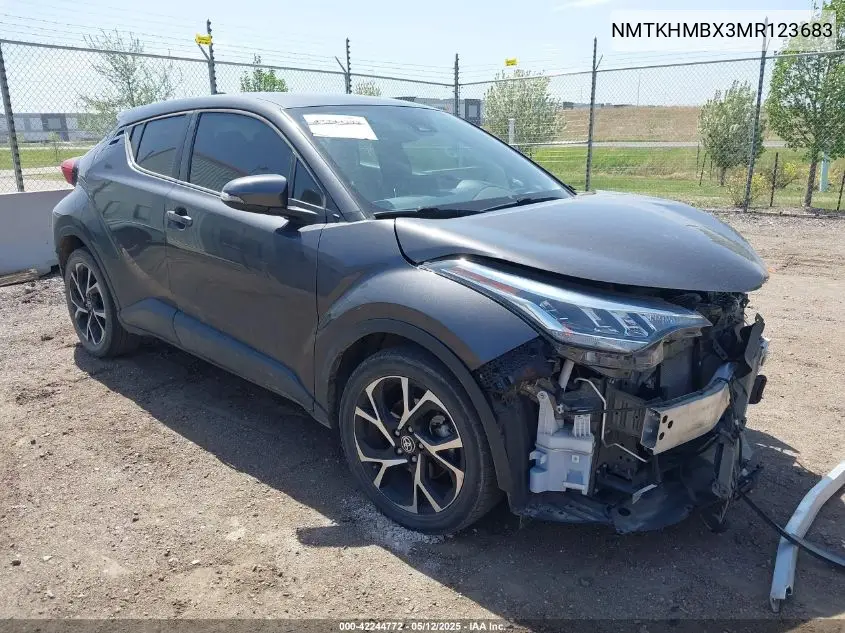 2021 Toyota C-Hr Xle VIN: NMTKHMBX3MR123683 Lot: 42244772