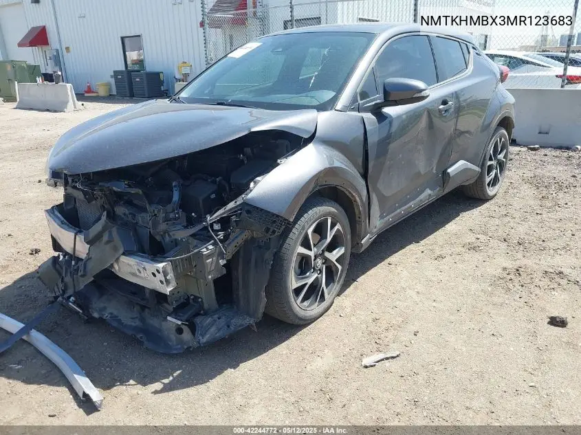 2021 Toyota C-Hr Xle VIN: NMTKHMBX3MR123683 Lot: 42244772