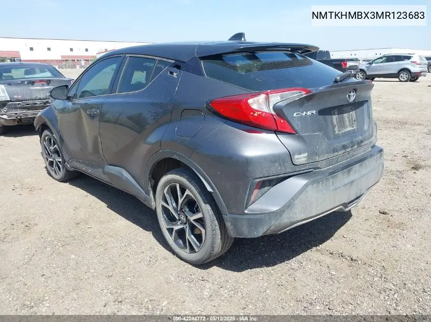 2021 Toyota C-Hr Xle VIN: NMTKHMBX3MR123683 Lot: 42244772