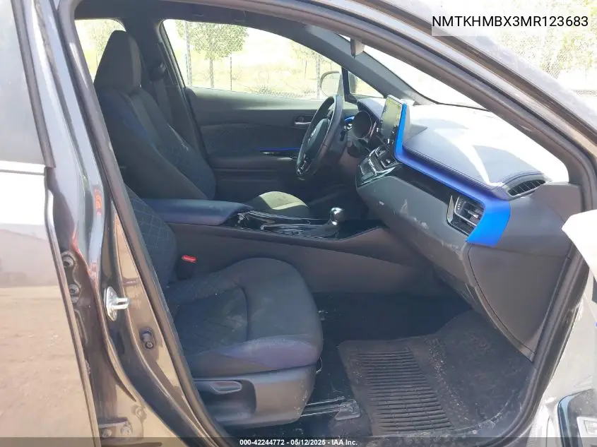 2021 Toyota C-Hr Xle VIN: NMTKHMBX3MR123683 Lot: 42244772