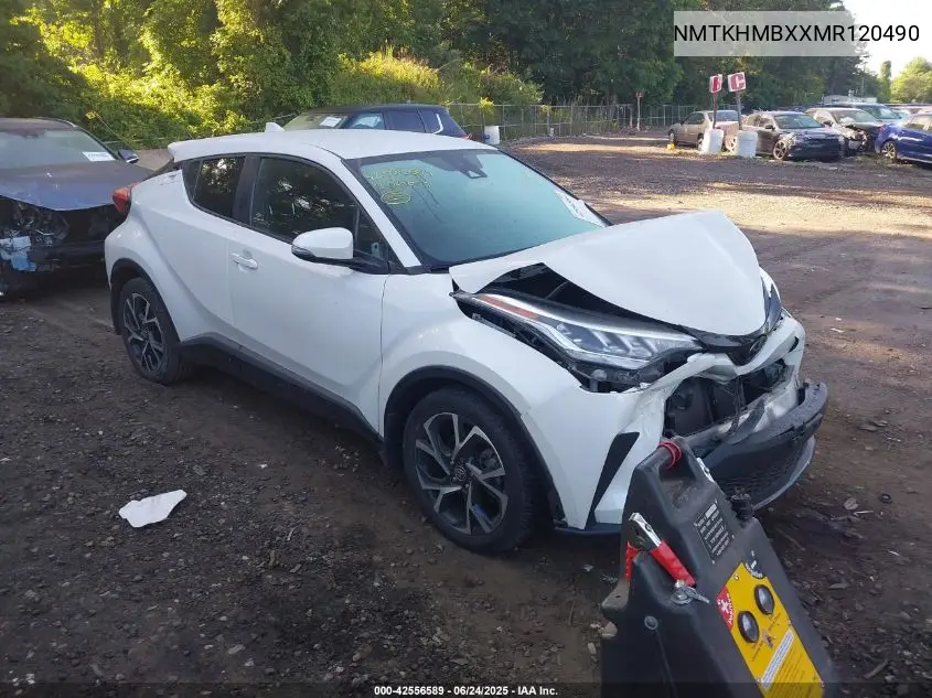 2021 Toyota C-Hr Xle VIN: NMTKHMBXXMR120490 Lot: 42556589