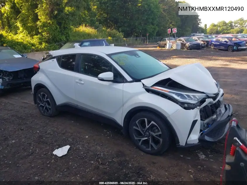2021 Toyota C-Hr Xle VIN: NMTKHMBXXMR120490 Lot: 42556589