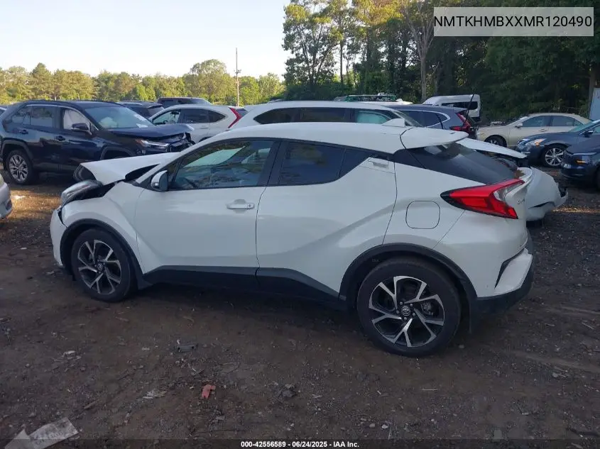 2021 Toyota C-Hr Xle VIN: NMTKHMBXXMR120490 Lot: 42556589