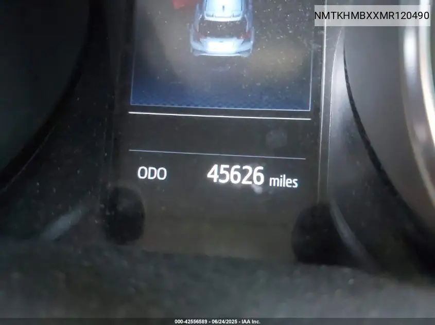 2021 Toyota C-Hr Xle VIN: NMTKHMBXXMR120490 Lot: 42556589