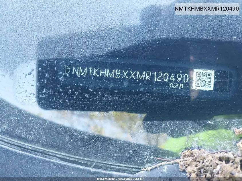2021 Toyota C-Hr Xle VIN: NMTKHMBXXMR120490 Lot: 42556589