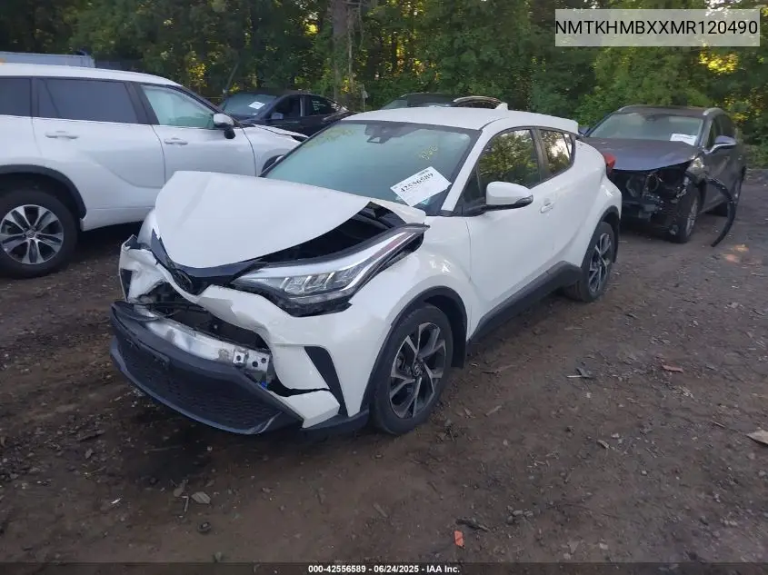 2021 Toyota C-Hr Xle VIN: NMTKHMBXXMR120490 Lot: 42556589