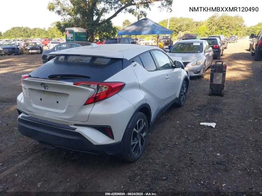 2021 Toyota C-Hr Xle VIN: NMTKHMBXXMR120490 Lot: 42556589