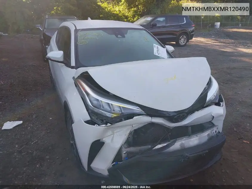 2021 Toyota C-Hr Xle VIN: NMTKHMBXXMR120490 Lot: 42556589