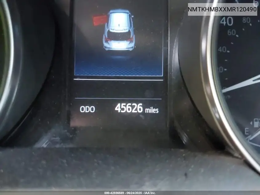 2021 Toyota C-Hr Xle VIN: NMTKHMBXXMR120490 Lot: 42556589