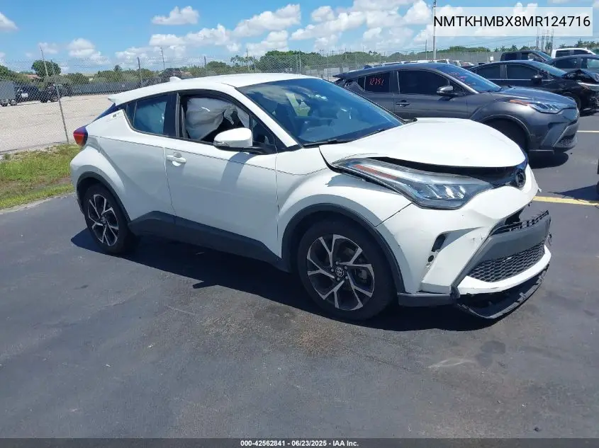2021 Toyota C-Hr Xle VIN: NMTKHMBX8MR124716 Lot: 42562841