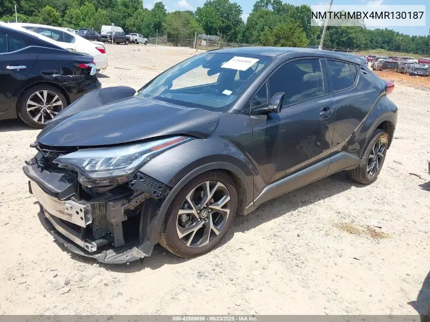 2021 Toyota C-Hr Xle VIN: NMTKHMBX4MR130187 Lot: 42566896