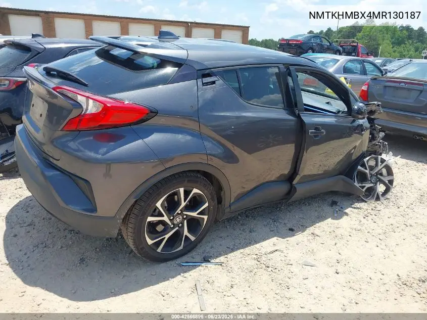 2021 Toyota C-Hr Xle VIN: NMTKHMBX4MR130187 Lot: 42566896