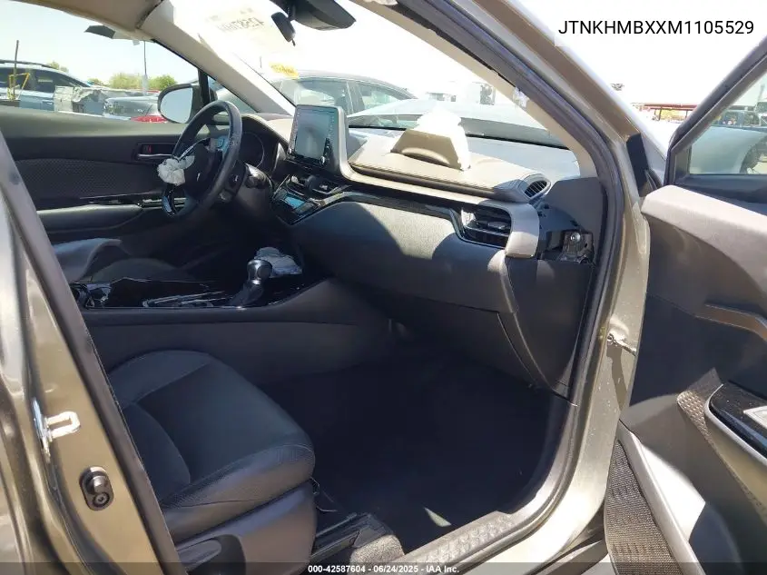 2021 Toyota C-Hr Limited VIN: JTNKHMBXXM1105529 Lot: 42587604