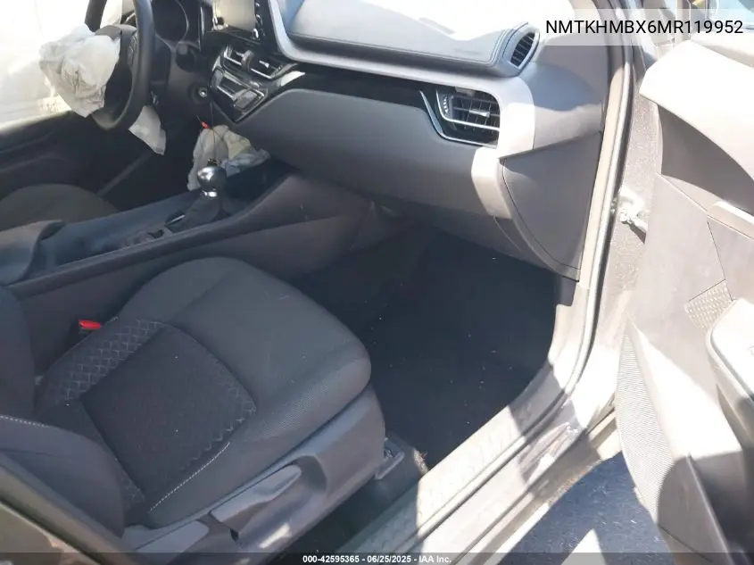 2021 Toyota C-Hr Le VIN: NMTKHMBX6MR119952 Lot: 42595365