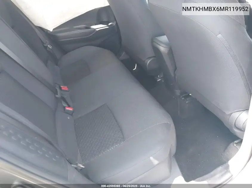 2021 Toyota C-Hr Le VIN: NMTKHMBX6MR119952 Lot: 42595365