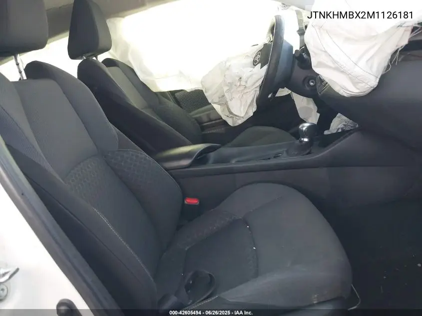2021 Toyota C-Hr Le VIN: JTNKHMBX2M1126181 Lot: 42605494