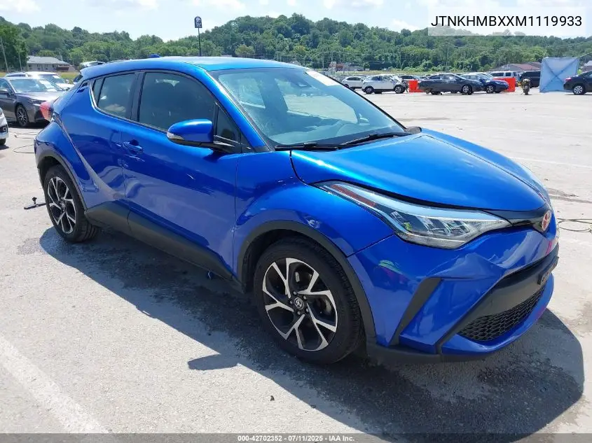 2021 Toyota C-Hr Xle VIN: JTNKHMBXXM1119933 Lot: 42702352