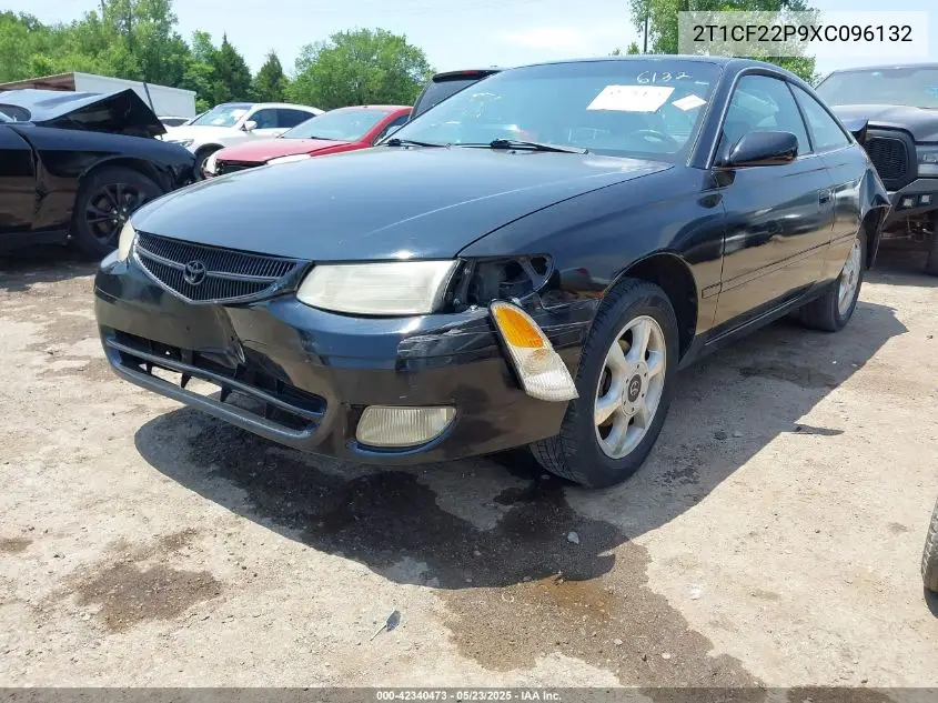 1999 Toyota Camry Solara Se V6/Sle VIN: 2T1CF22P9XC096132 Lot: 42340473