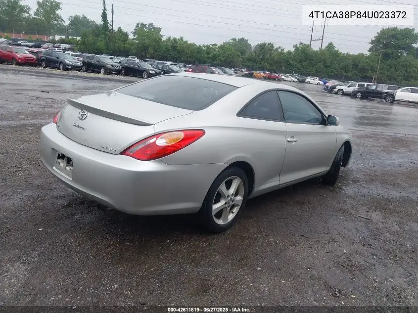 2004 Toyota Camry Solara Se V6 VIN: 4T1CA38P84U023372 Lot: 42611819