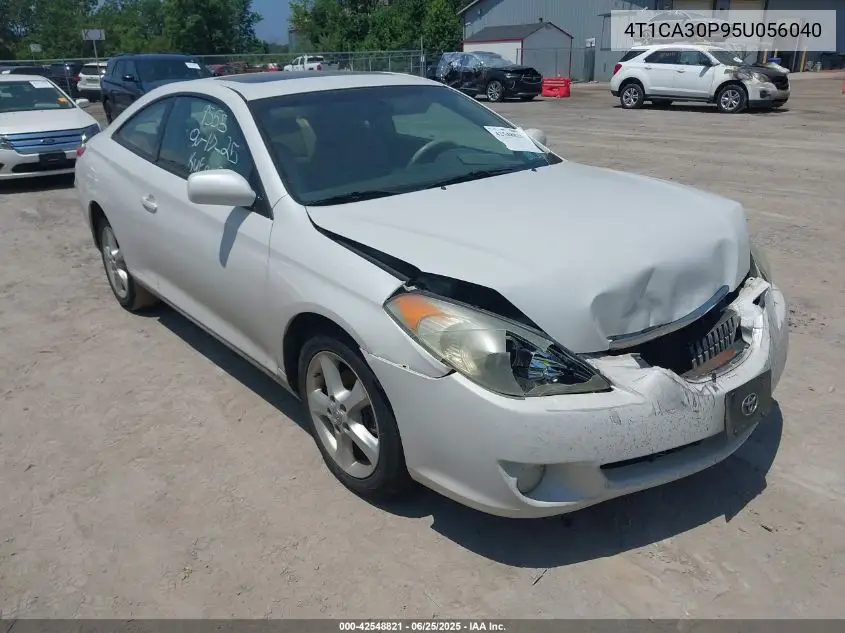 2005 Toyota Camry Solara Sle V6 VIN: 4T1CA30P95U056040 Lot: 42548821