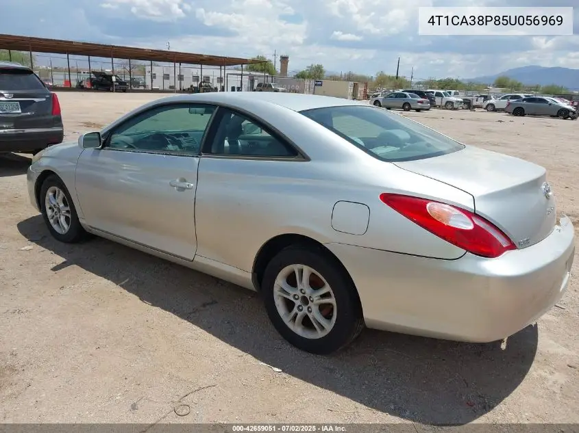 4T1CA38P85U056969 2005 Toyota Camry Solara Se V6