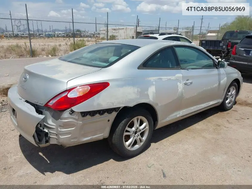 4T1CA38P85U056969 2005 Toyota Camry Solara Se V6