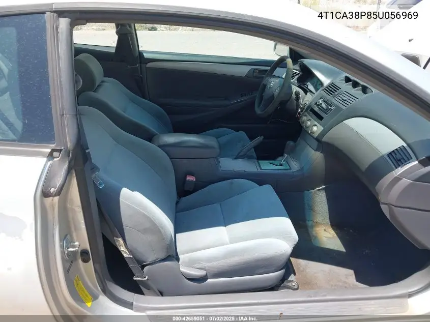 4T1CA38P85U056969 2005 Toyota Camry Solara Se V6