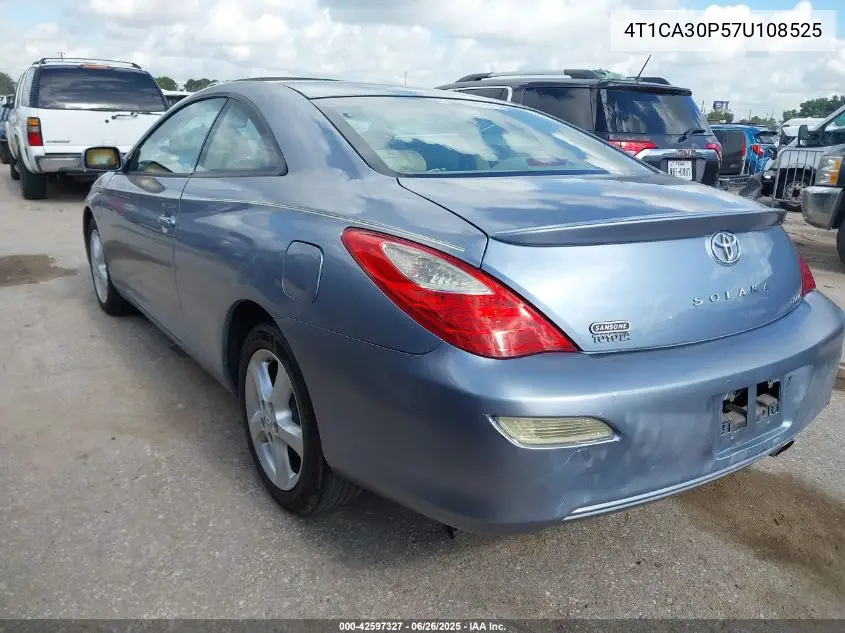 2007 Toyota Camry Solara Sle V6 VIN: 4T1CA30P57U108525 Lot: 42597327