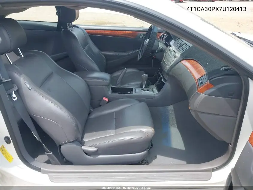 2007 Toyota Camry Solara Sle V6 VIN: 4T1CA30PX7U120413 Lot: 42611555