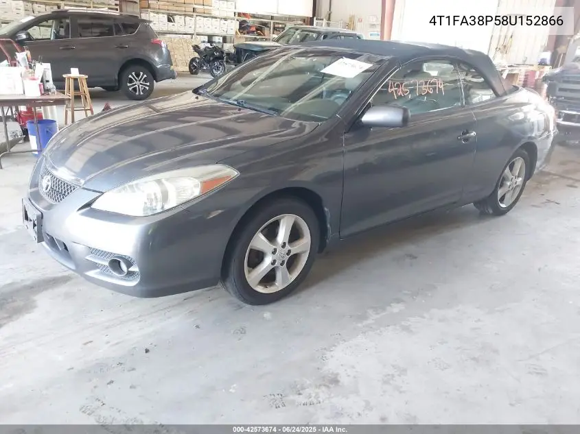 2008 Toyota Camry Solara Sle VIN: 4T1FA38P58U152866 Lot: 42573674