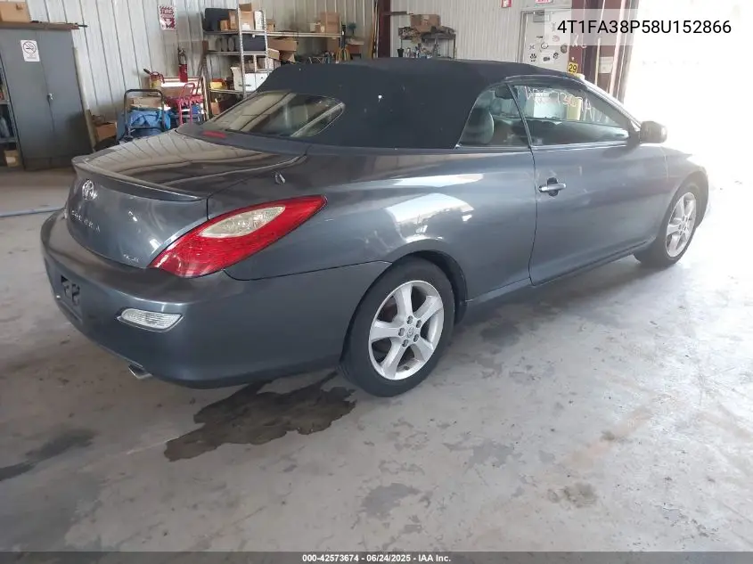 2008 Toyota Camry Solara Sle VIN: 4T1FA38P58U152866 Lot: 42573674