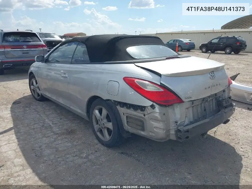 2008 Toyota Camry Solara Sle VIN: 4T1FA38P48U141373 Lot: 42586475