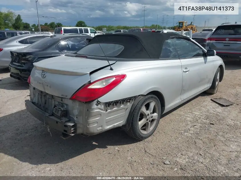 2008 Toyota Camry Solara Sle VIN: 4T1FA38P48U141373 Lot: 42586475