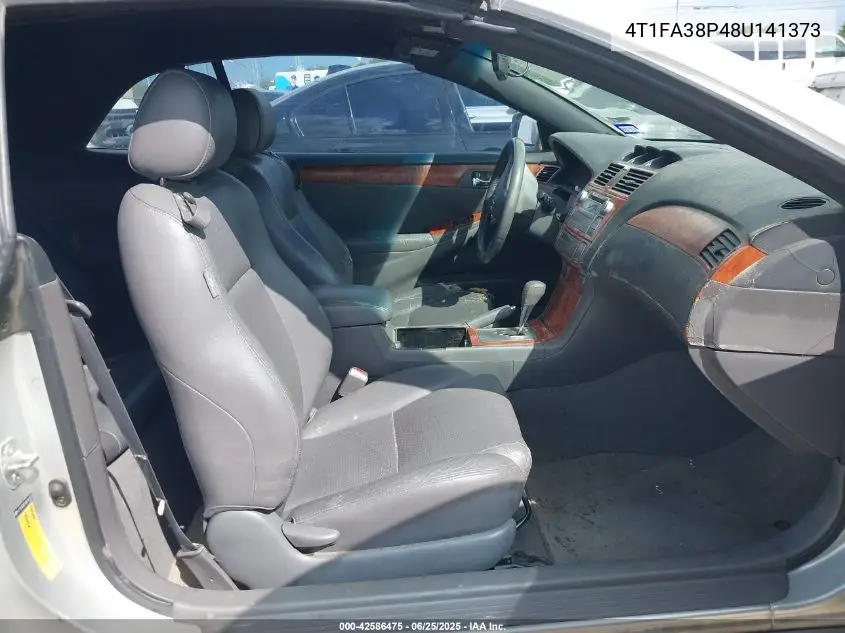2008 Toyota Camry Solara Sle VIN: 4T1FA38P48U141373 Lot: 42586475