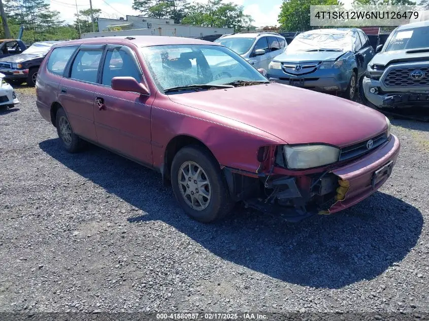 1992 Toyota Camry Le VIN: 4T1SK12W6NU126479 Lot: 41580857