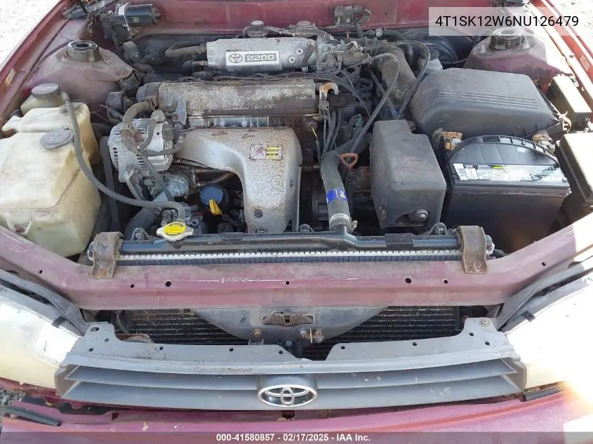 1992 Toyota Camry Le VIN: 4T1SK12W6NU126479 Lot: 41580857